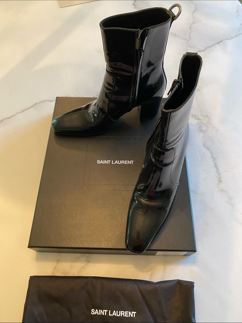 Saint Laurent Black VITELLO MARILYN